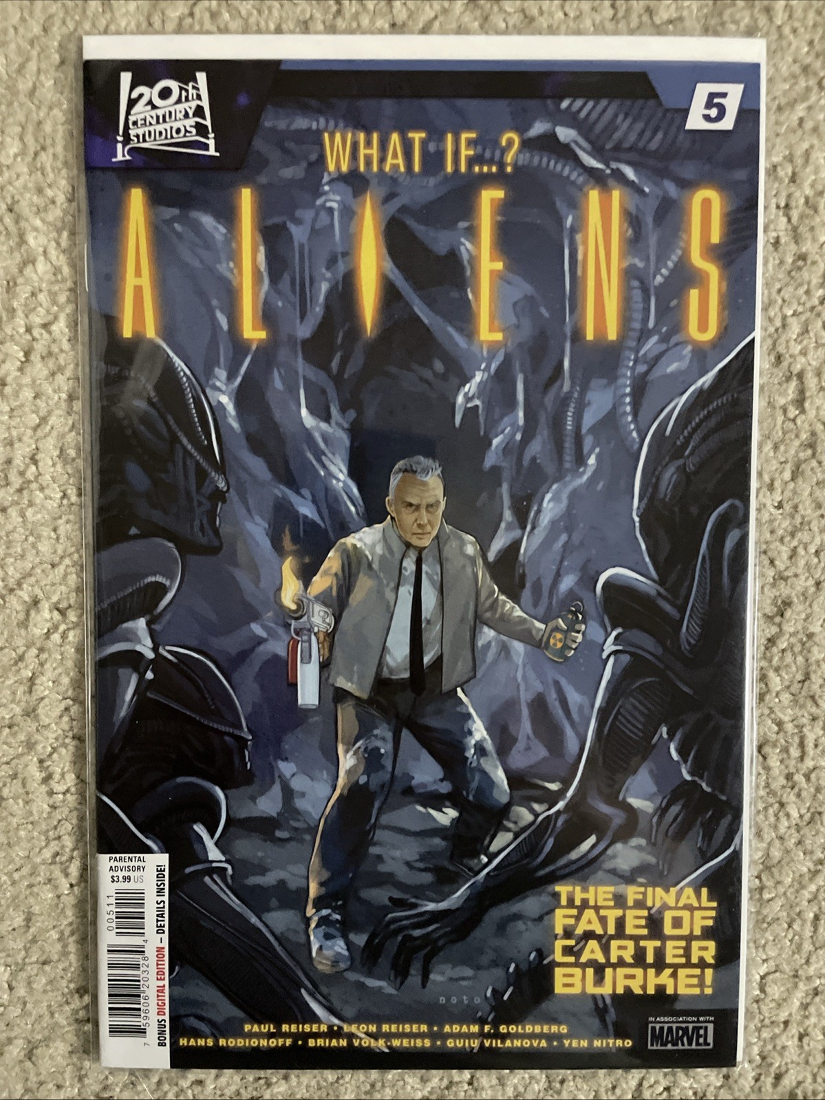 What If…? Aliens #1-5 Complete Series Set 2024 Marvel Comics Lot
