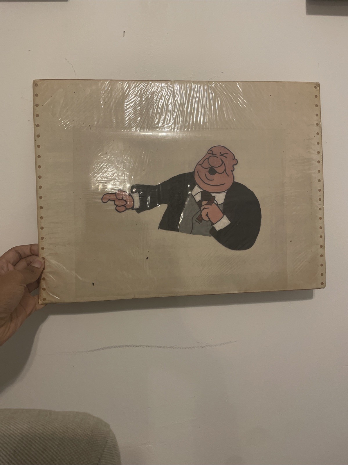 Vintage Original Animation Art Cel Filmation
