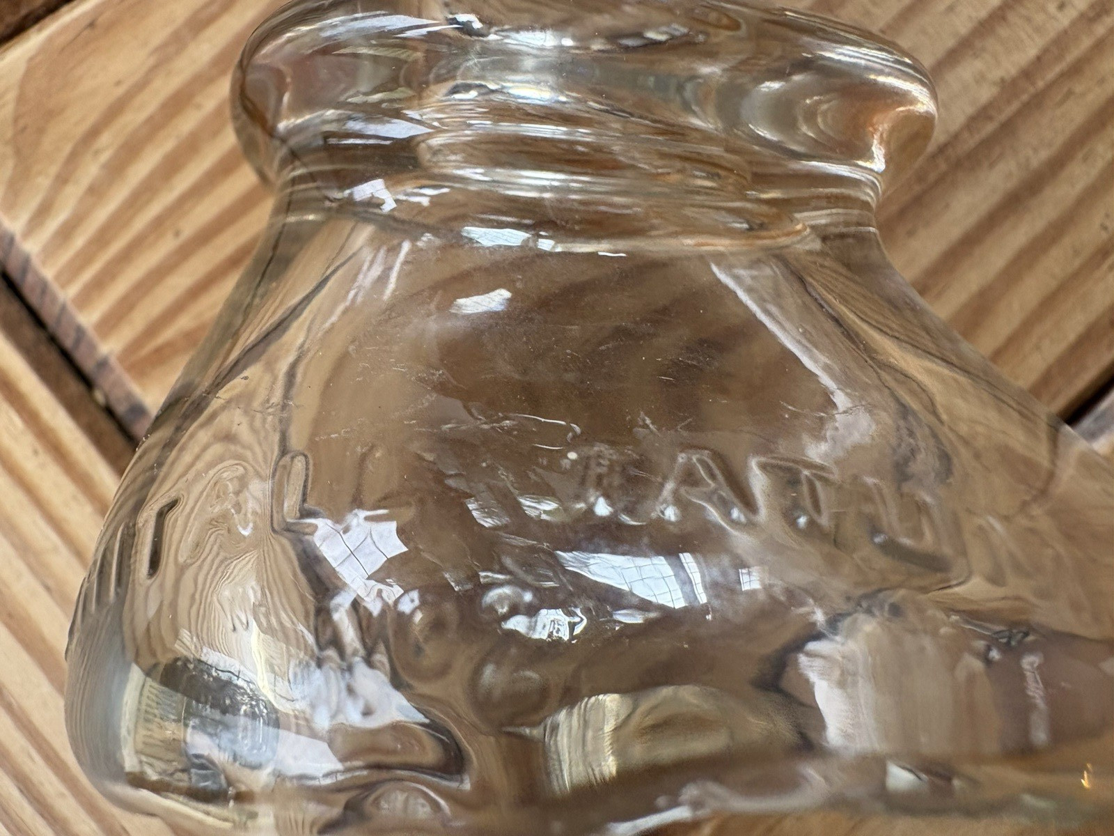 VINTAGE WHITALL TATUM GLASS INSULATOR NO 2 KITTY CAT SCUPTURE CREATION RARE!!!!