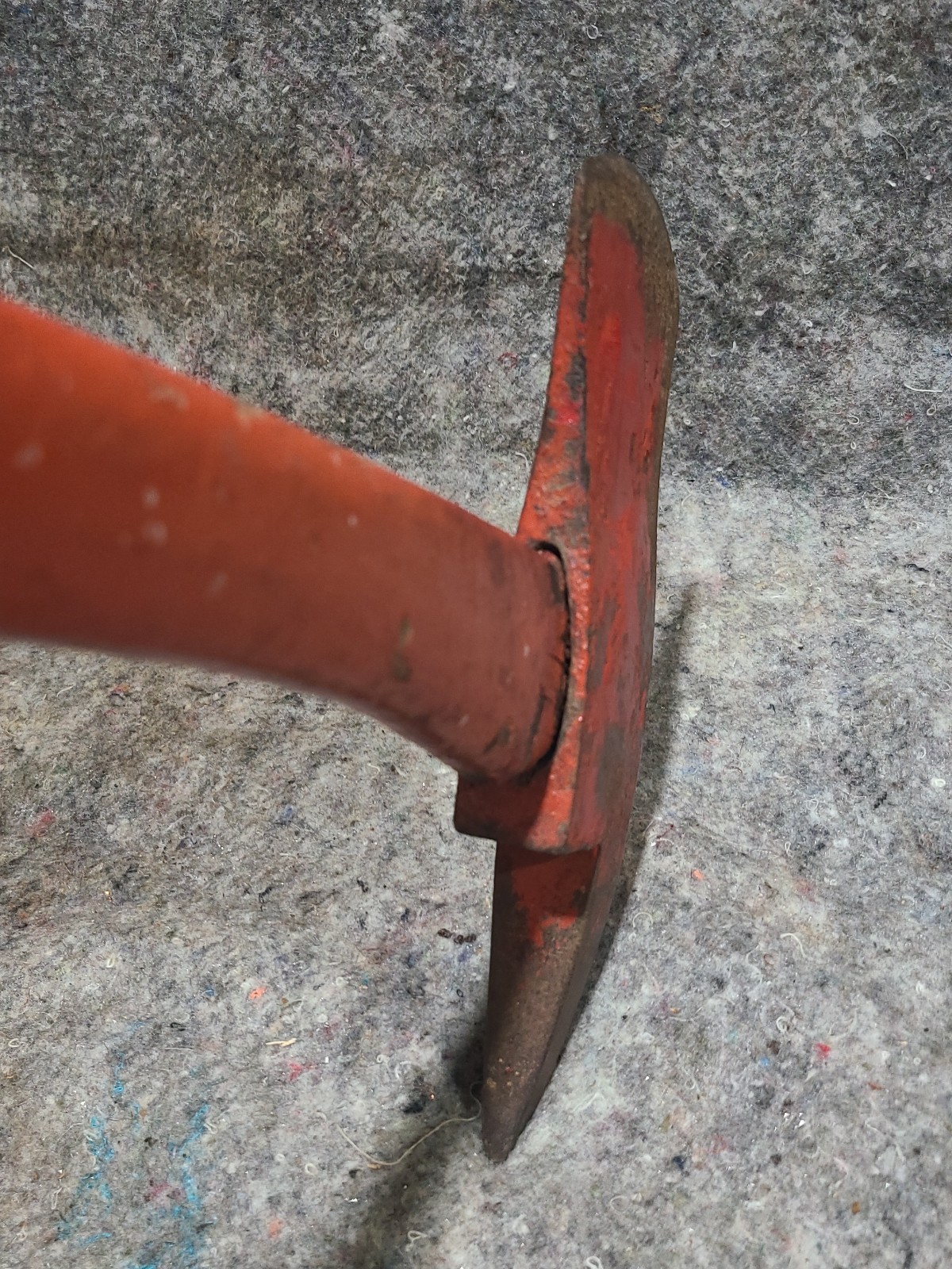 Vintage Original Fireman’s Entry Axe 5lb 12.2oz Handle Original Paint Unmarked