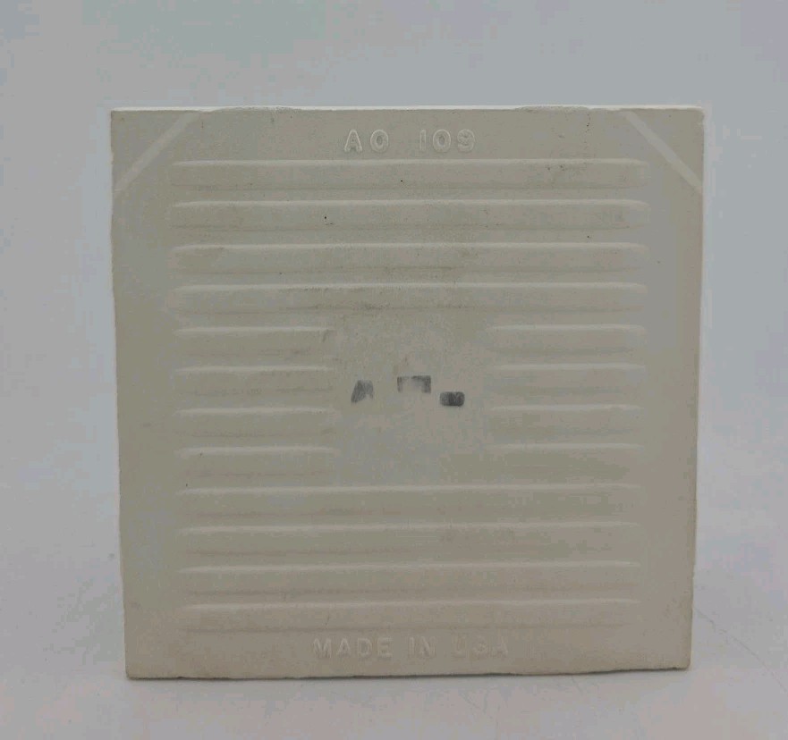 Vtg American Olean Ceramic Tile: Crystal Lagoon Flat 4.25″ X 4.25″ NOS