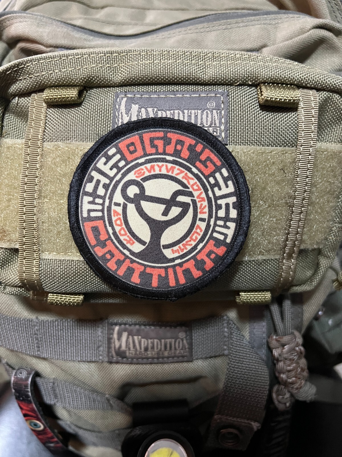 Oga’s Cantina Coaster PATCH Hook and loop Morale Patch
