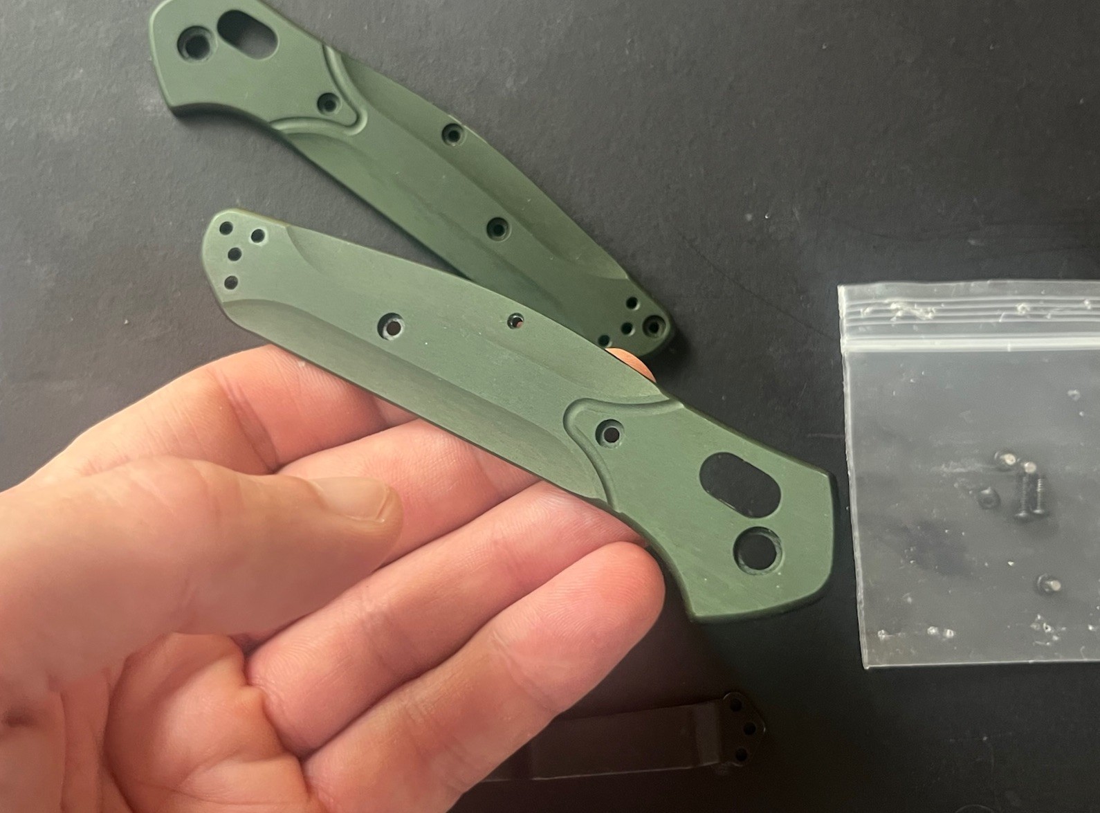 GENUINE Used Benchmade Scales Taken From Pre Production Osborne 940!