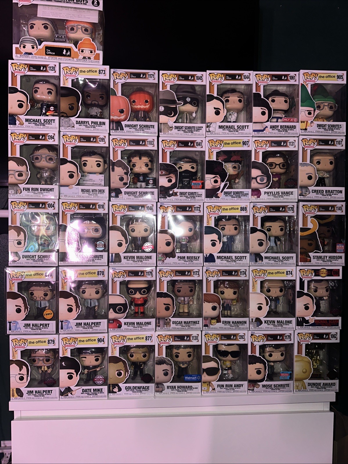 Funko Pop! The Office US TV Show Dunder Mifflin Set Of 36