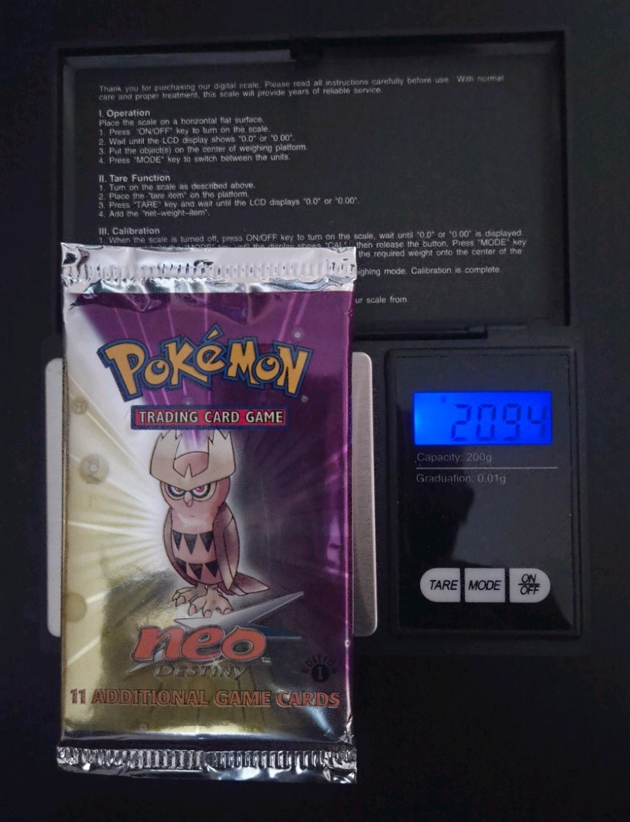🐦 Factory-Sealed Neo Destiny Booster 1st Edition | Noctowl | Pokémon | 2002 🐦