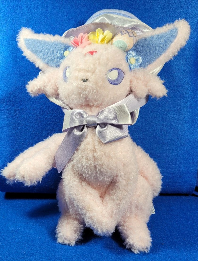 Pokemon Center Espeon Spring Botanical Easter Pokemon Plush