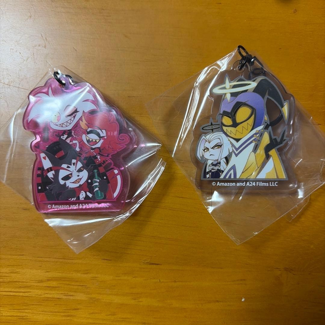 Hazbin Hotel Acrylic Key Chain Set of 2