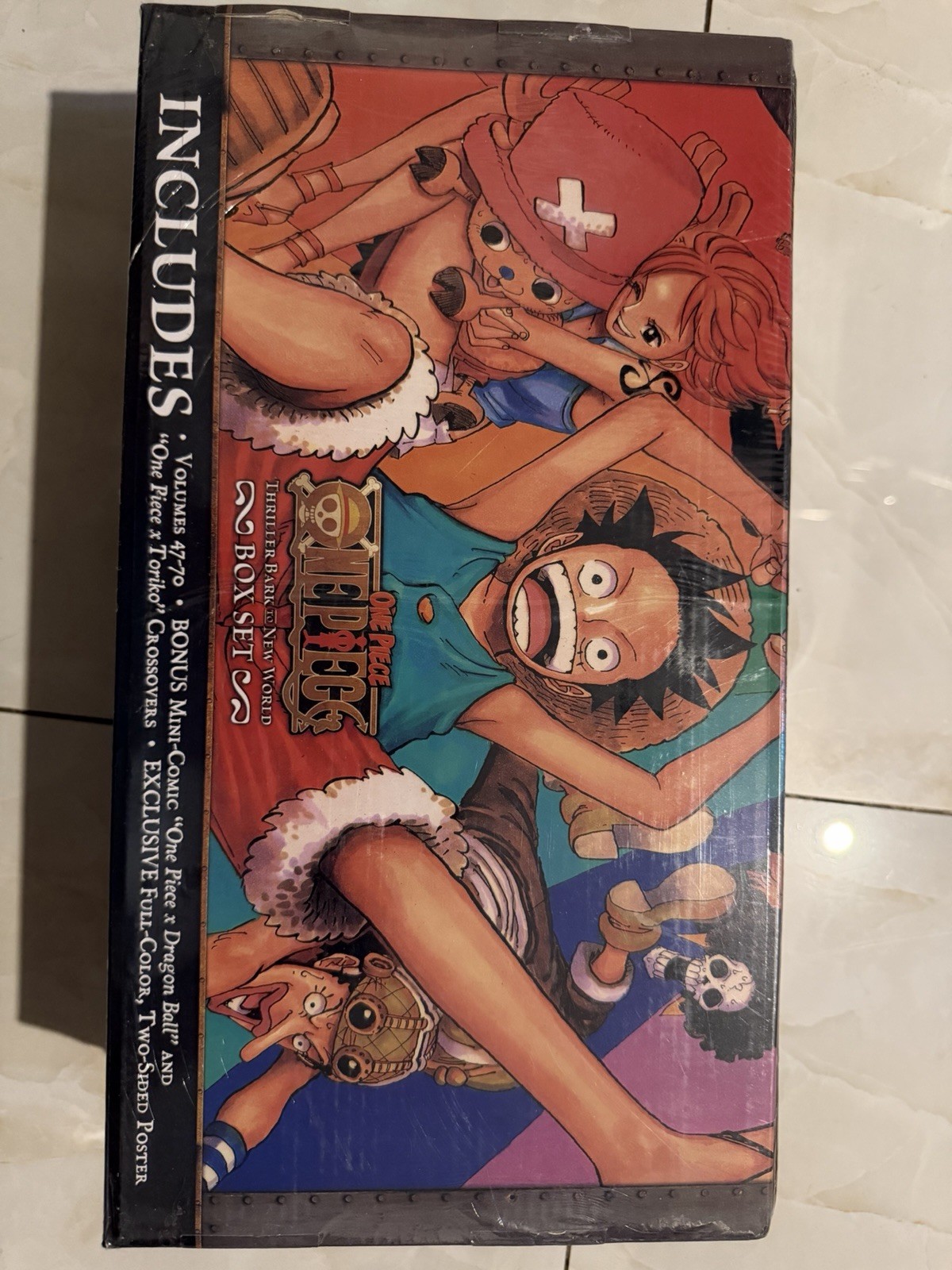 One Piece Box Set 1 DVD, English Color Manga by Eiichiro Oda