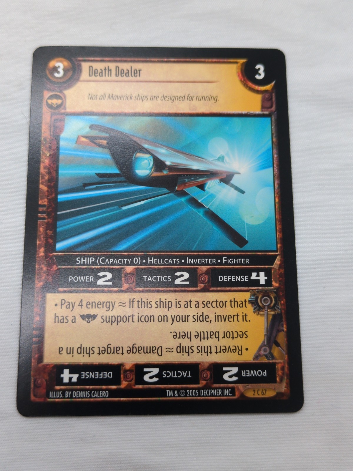 Death Dealer Wars Nowhere To Hide 67 Common Card