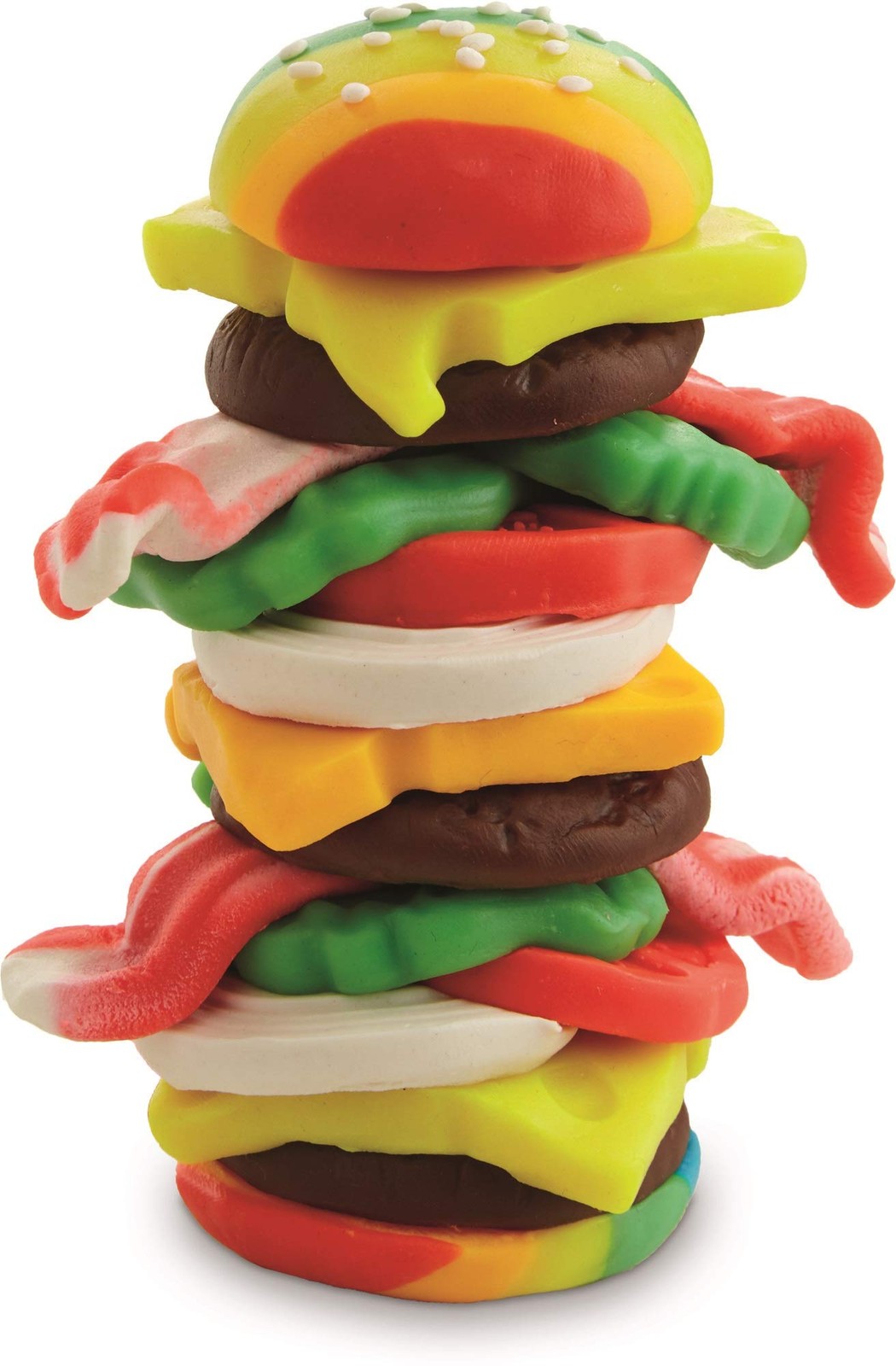 Play-Doh Kitchen Creations Burger And Fries Set 8 Non-Toxic Colors