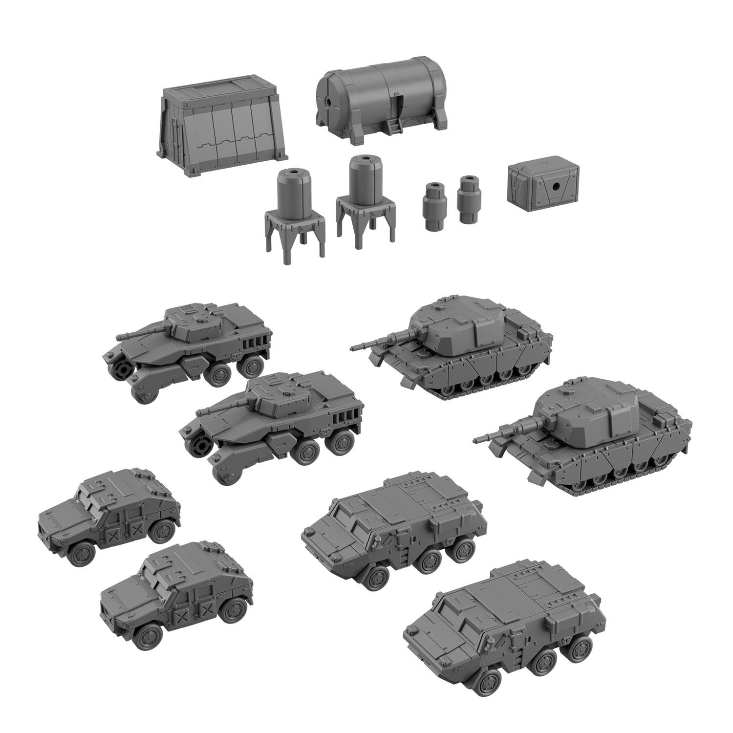 30MM 1/144 Option Parts Set 24 (Multi-Object 1) Plastic Model Kit