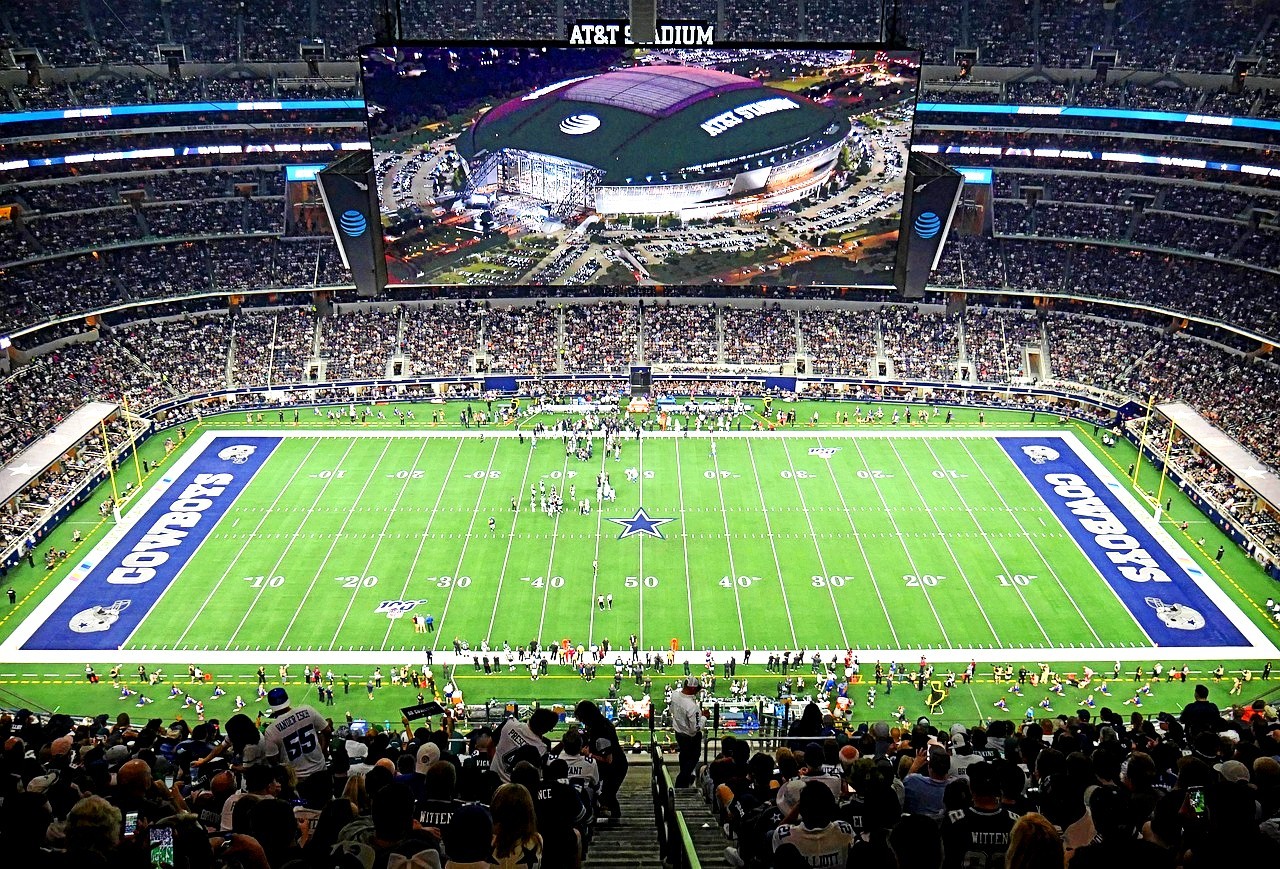 COWBOYS STADIUM *2X3 FRIDGE MAGNET* DALLAS COWBOYS NFL FIELD FOOTBALL LEAGUE IN