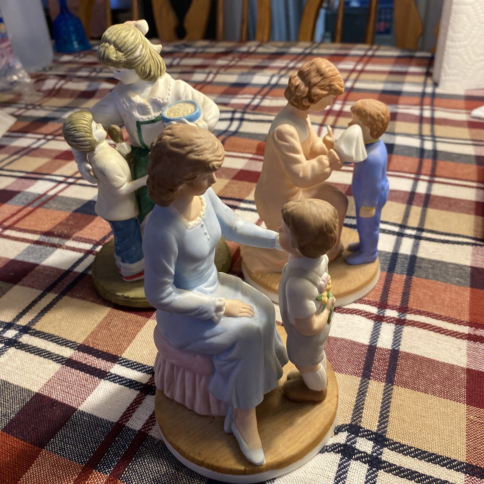 Heritage House My Mother’s Love Porcelain Figurine (lot Of 3) 1987 1989 1991