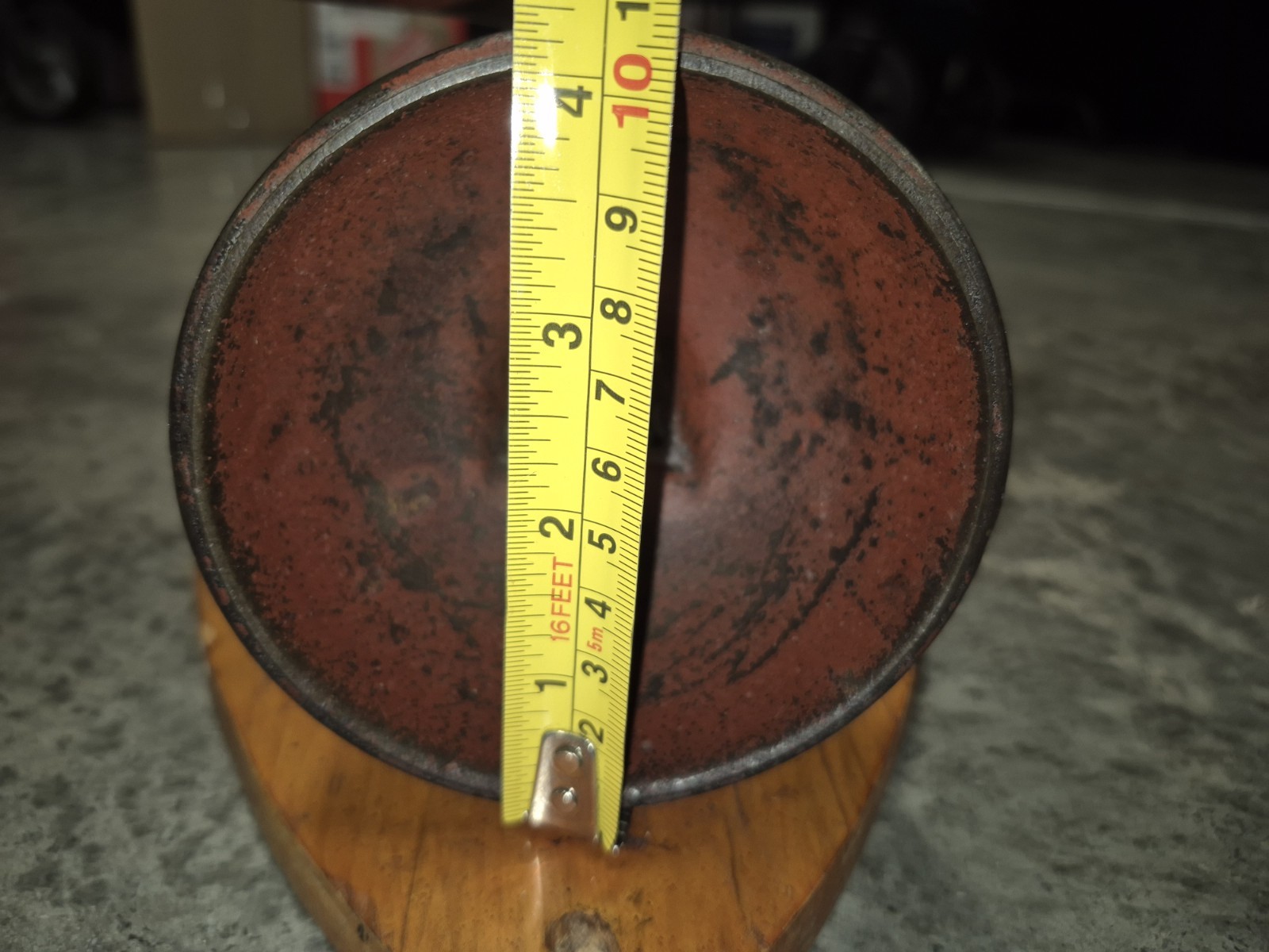Antique Landers Frary & Clark Crown Coffee Mill Cast Iron Grinder New Britain CT