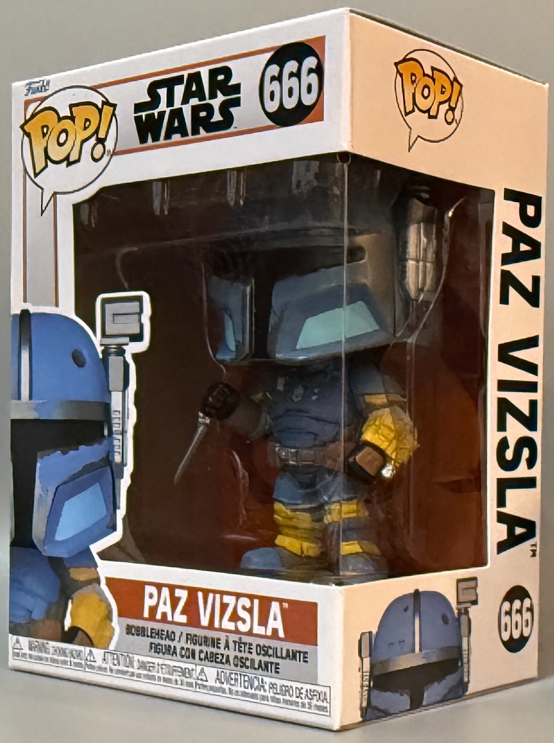 Funko Pop! Star Wars The Mandalorian Paz Vizsla #666