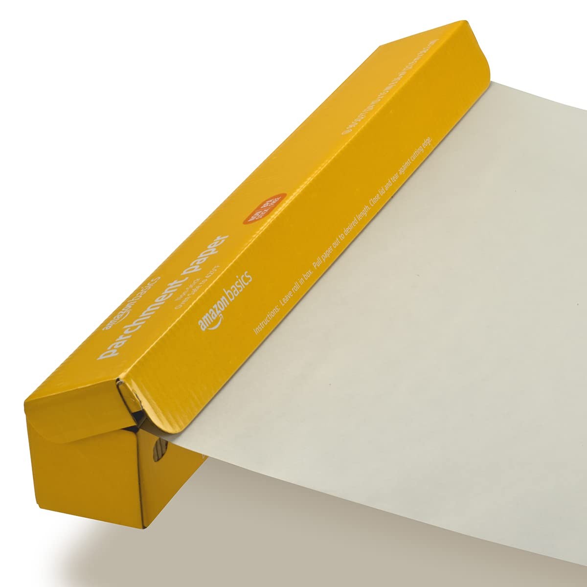 Amazon Basics Non-Stick Parchment Paper for Baking, Cooking, Pack of 1, kraft