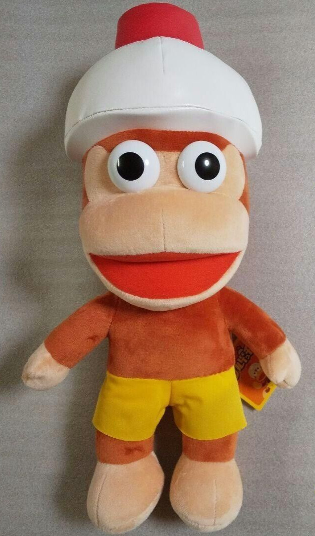 Ape Escape BIG Plush & 5 Mascot Piposaru Sarugecchu Set of 6 SK Japan 2024 New