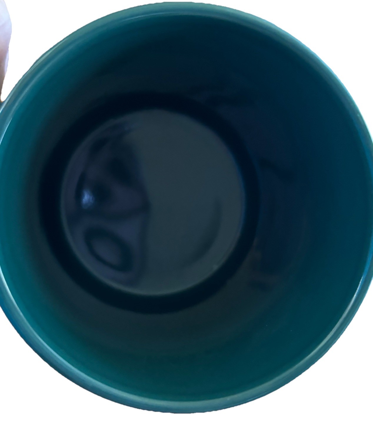 YMCA Green White Black Ceramic Camp Mug Cup Chunky Unique Color Y Logo Coffee