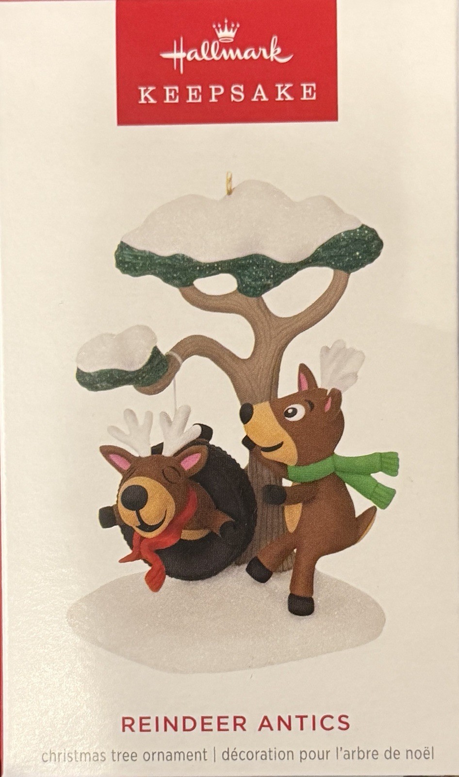 2024 Hallmark Reindeer Antics Keepsake Christmas Ornament – NIB