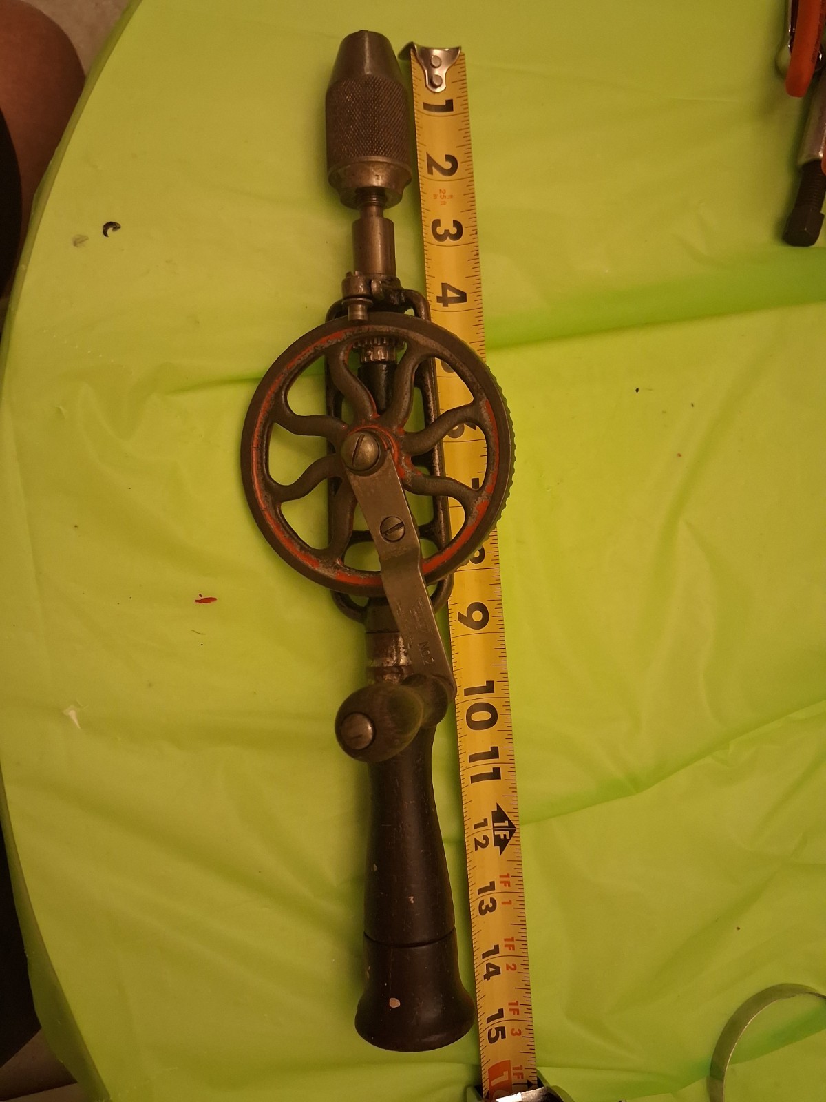Vintage/Antique Millers Falls, Mass. USA Since 1868 No 2 Hand Egg Beater Drill.