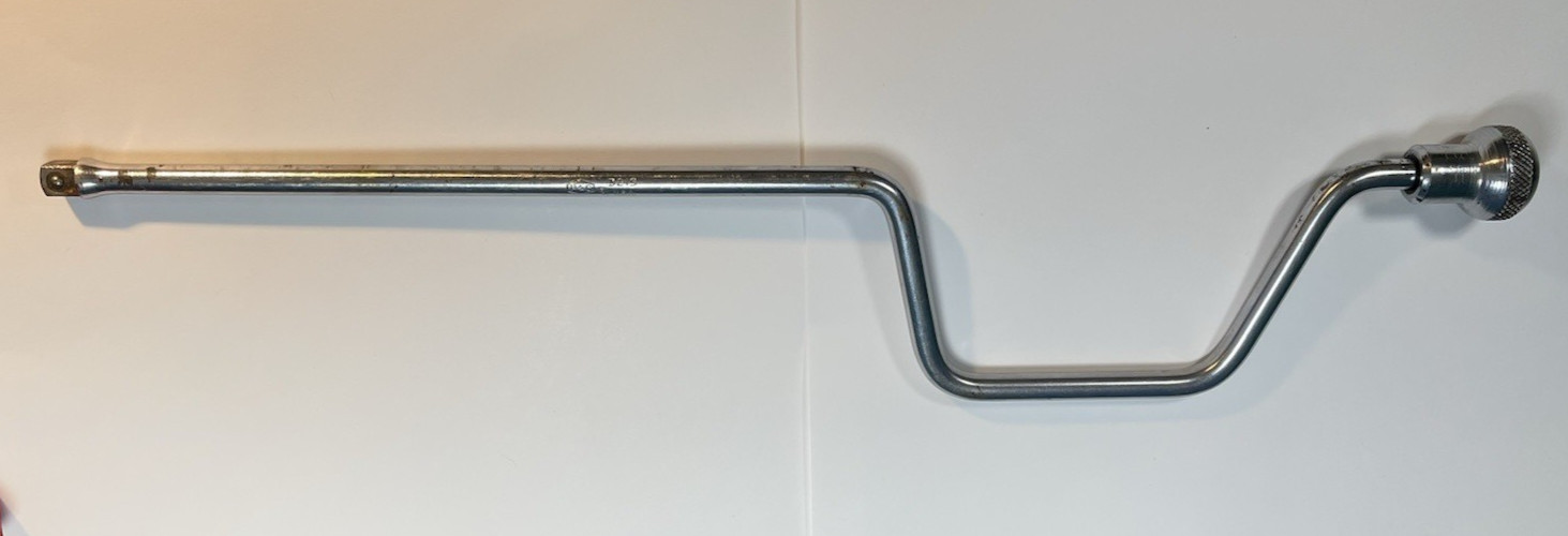 Vintage 18” P&C #3215 3/8” Drive Manual Socket Speed Wrench