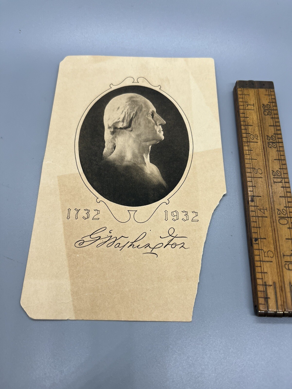 George Washington Print 1732 1932