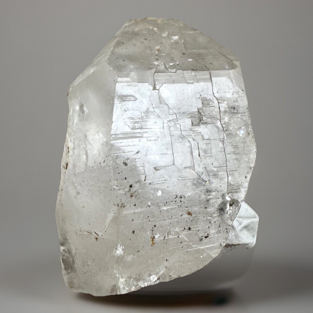 “Old-World Mica” Ganesh Himalayan Nepal Quartz Mica Etched Record Line Crystal