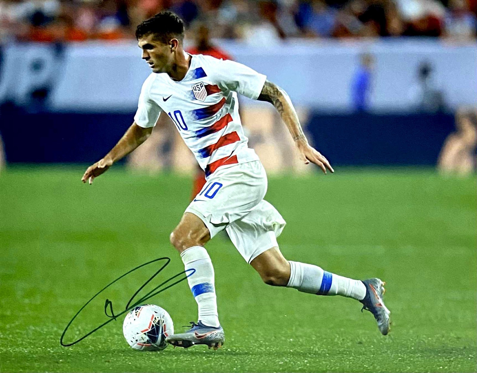 Christian Pulisic – USA Soccer – Autographed 11×14 Photo Signed (#1)
