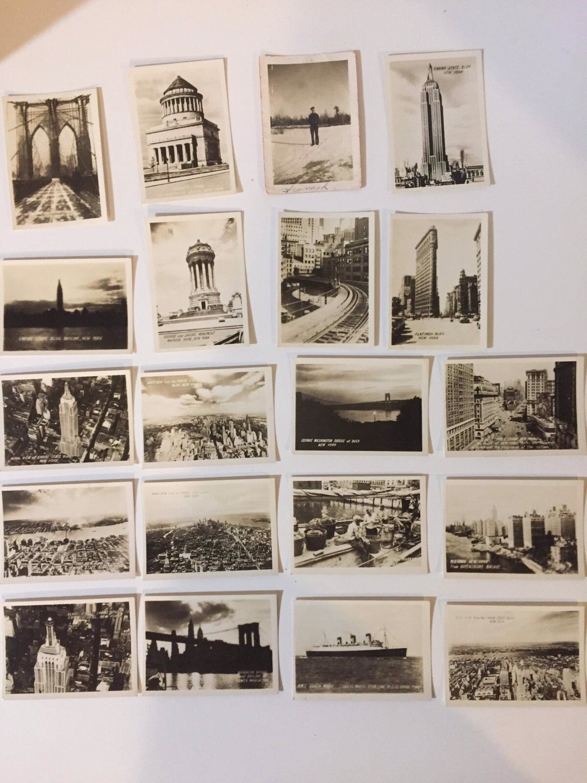 LOT OF 20 OLD HISTORICAL LANDMARK PHOTOGRAPHS
