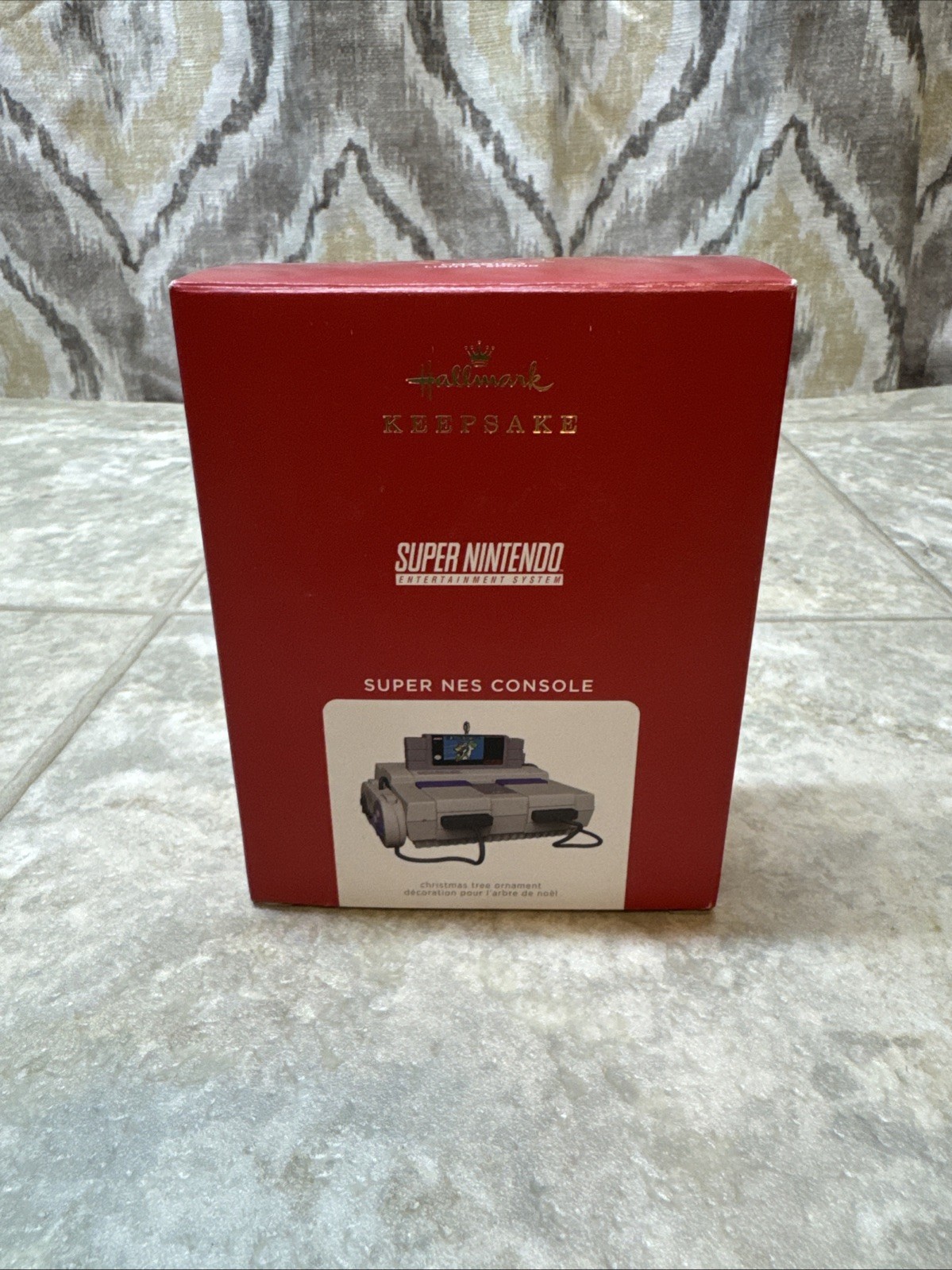 Hallmark Keepsake 2021 Super Nintendo NES Console SNES Ornament Sound Light NEW