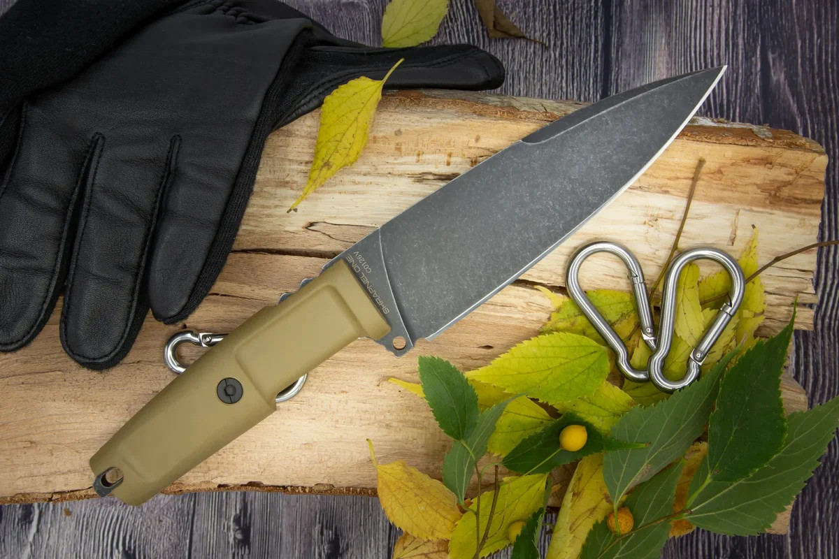 Extrema Ratio Fixed Knife 6.25″ Bohler N690 Stainless Blade Forprene Handle