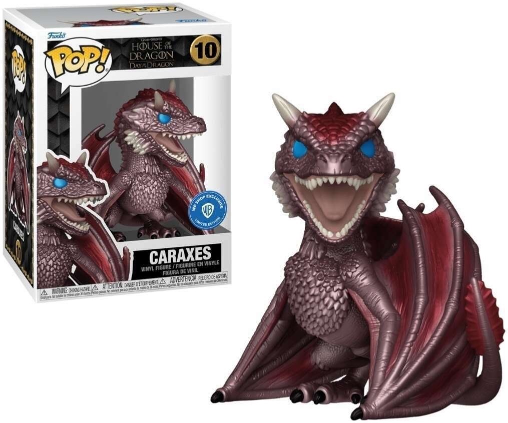 🔥Funko Pop!: Game of Thrones – CARAXES (METALLIC) #10 EXC VAULTED PROTECTOR🔥