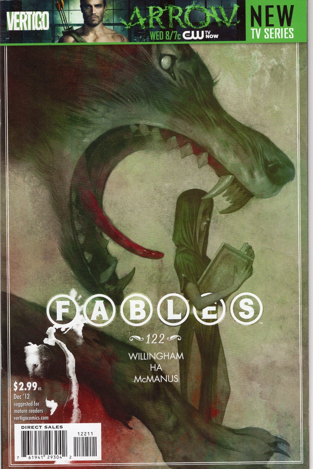 Fables #122 DC Vertigo Comics 2012 NM