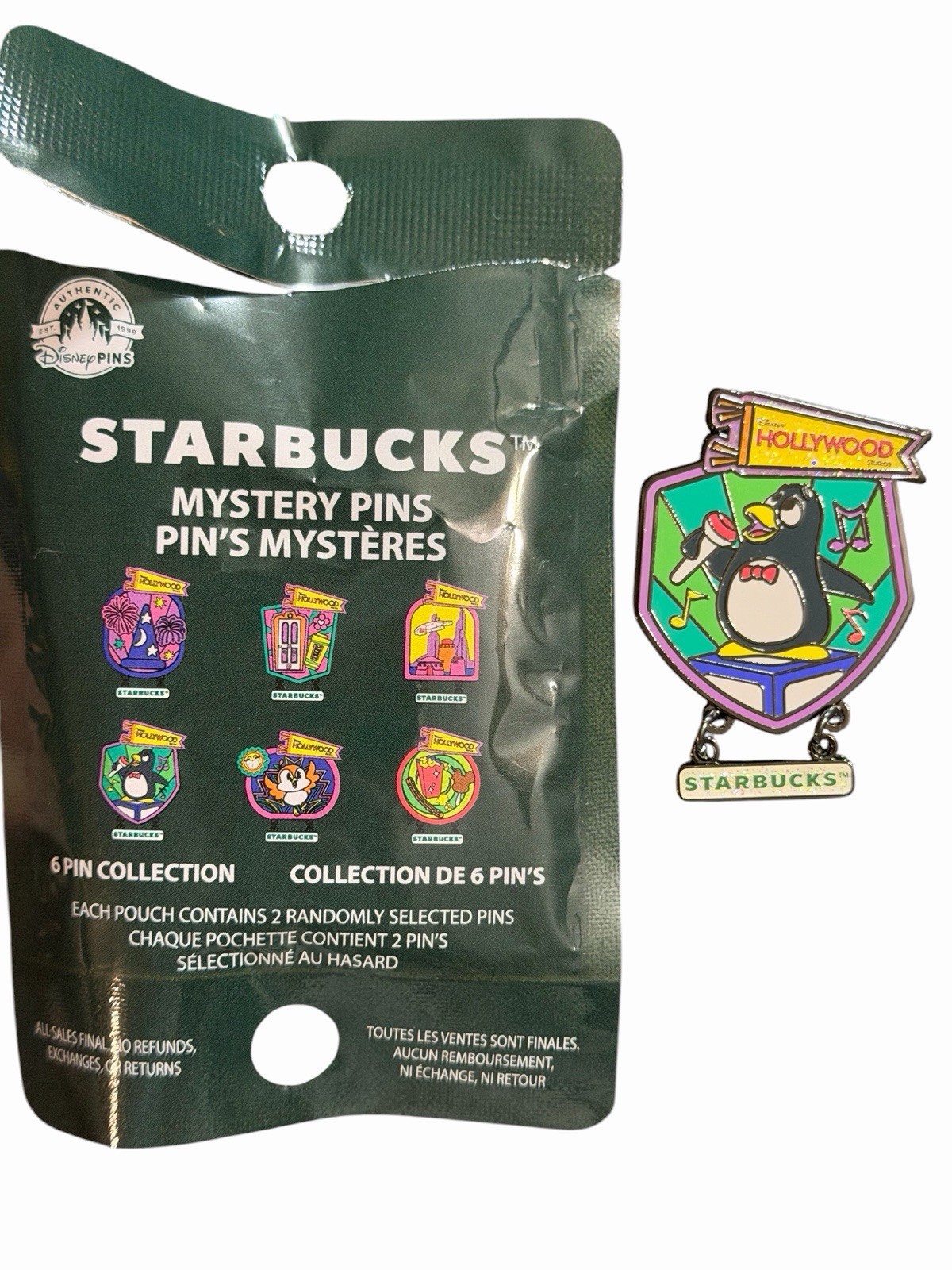 2026 Disney Parks Hollywood Studios Starbucks Mystery Pin Wheezy Toy Story ONLY