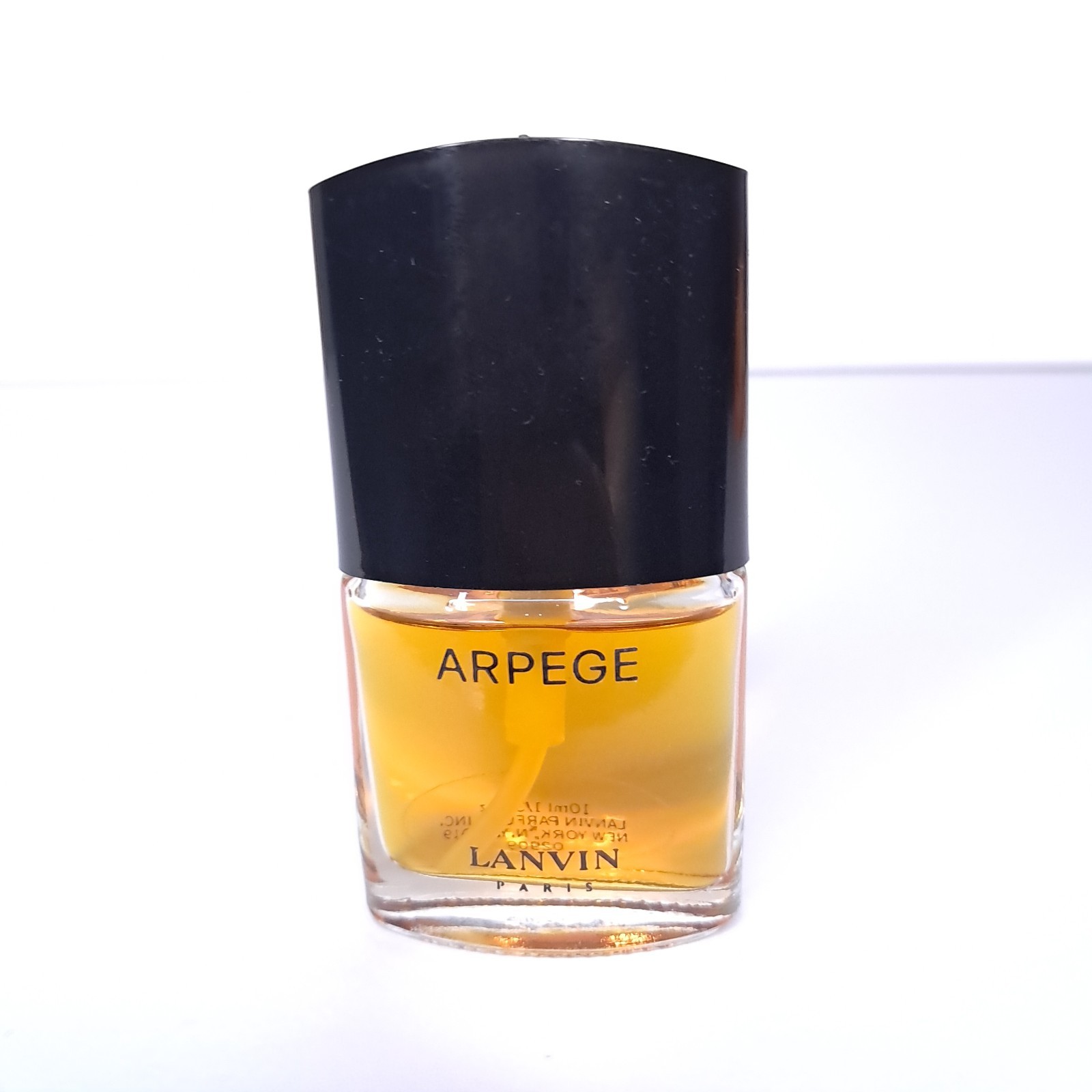 Vintage Arpege Perfume Lanvin Paris Spray Bottle 10ml 1/3 Oz Small Travel
