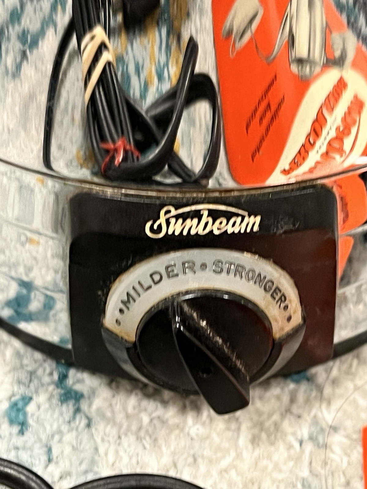 Vintage Sunbeam Percolator 10 Cup Automatic AP10A Chrome Glass Knob TESTED WORKS