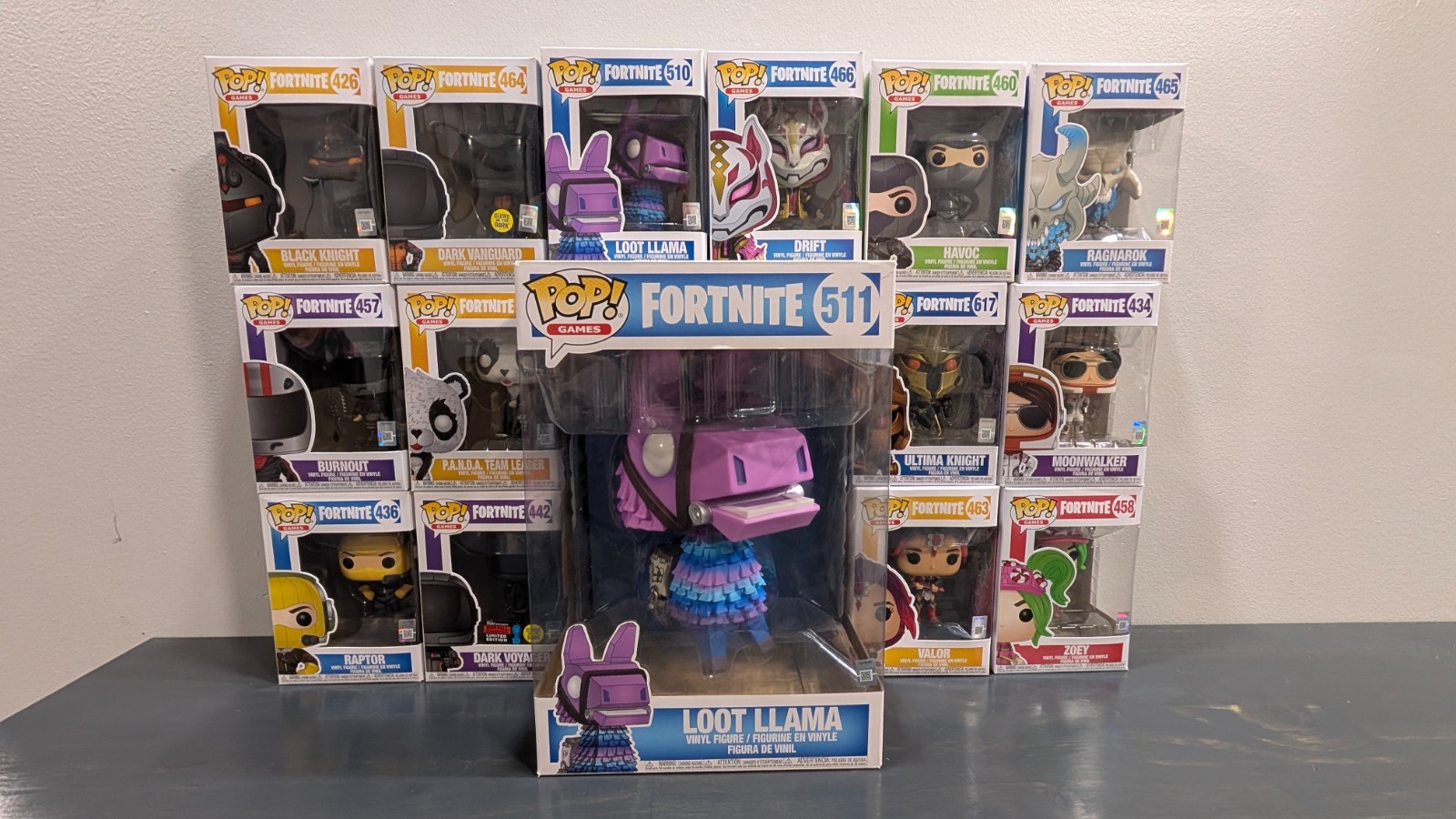 Huge Fortnite Funko Pop Collection – 28 Vaulted Pops + 10″ Loot Llama
