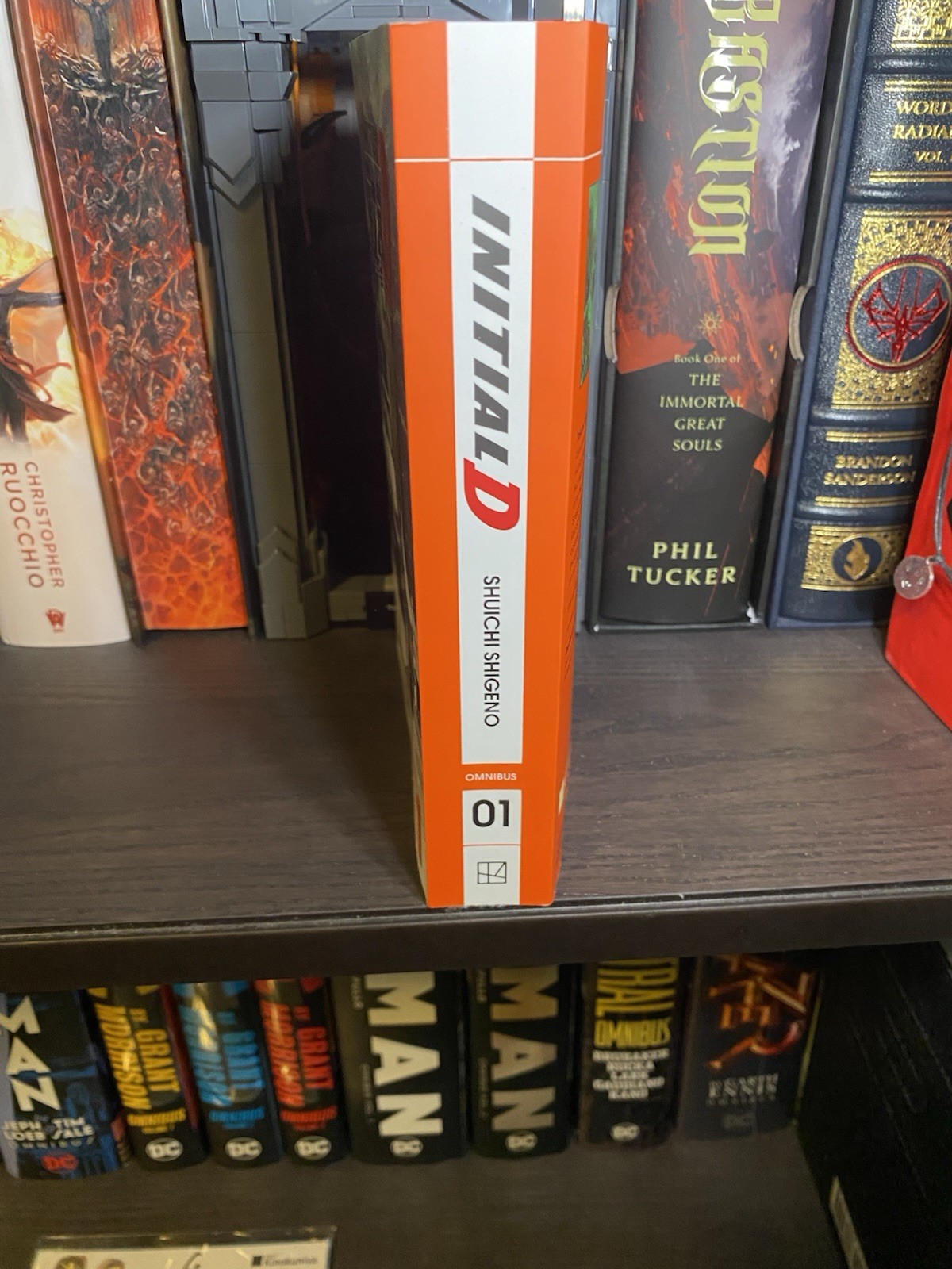 Initial D Omnibus Volume 1 Kinokuniya Variant and Shikishi Art Card