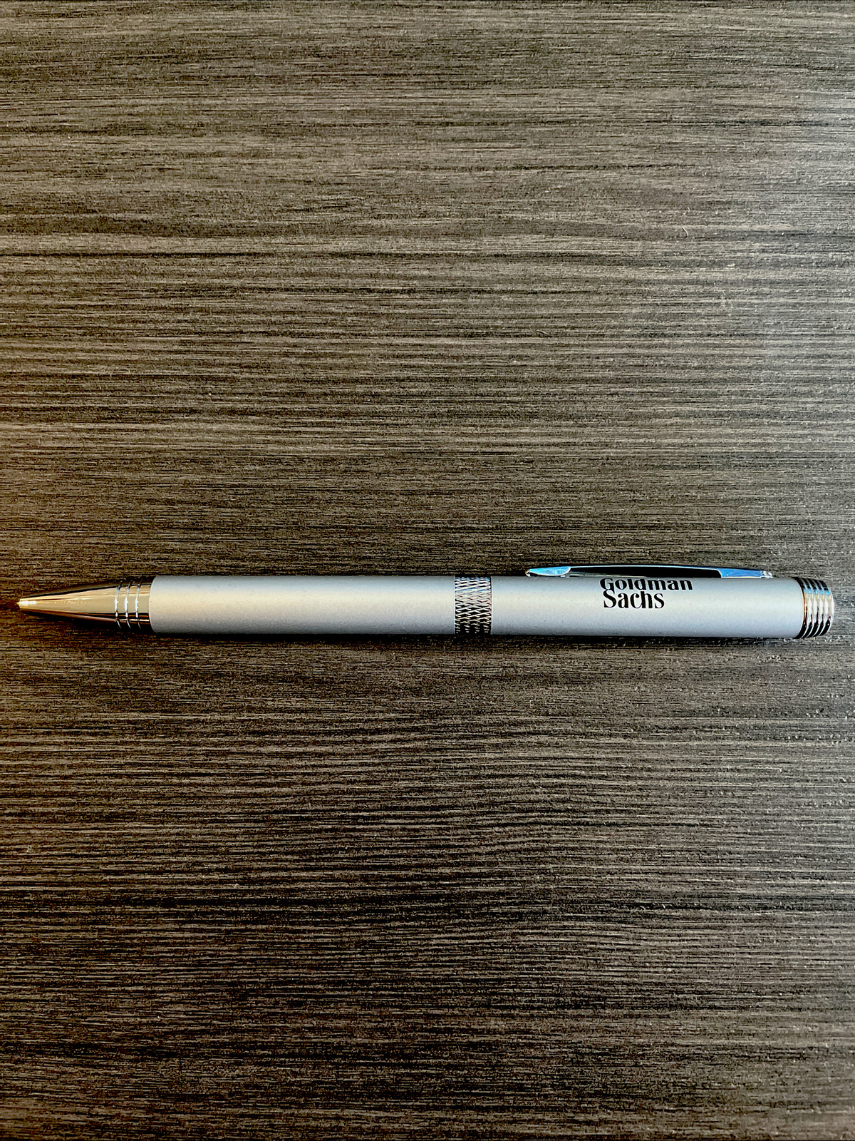Goldman Sachs Authentic NY Conference Room Stainless Steel Deal Pen (Qty: 1)💵🔥