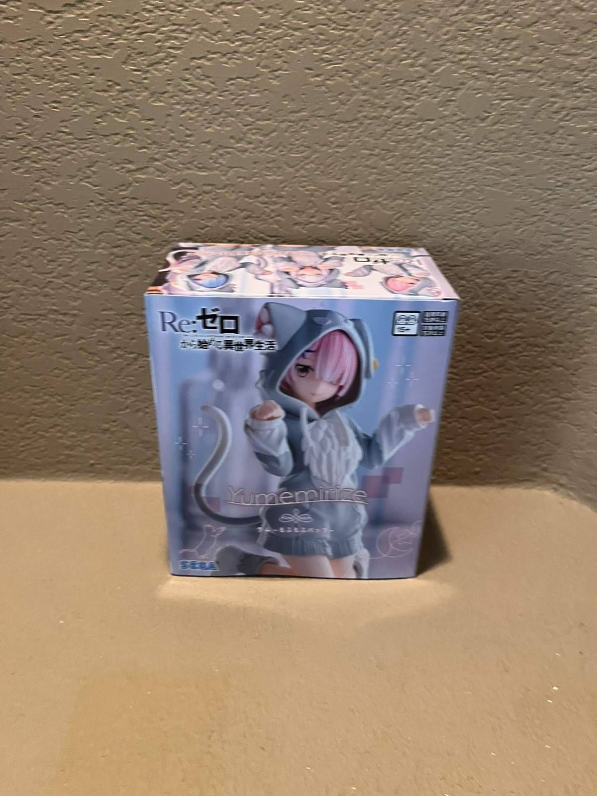 SEGA Re:Zero Life In A Different World Ram Fluffy Mofu Mofu Yumemirize Figure