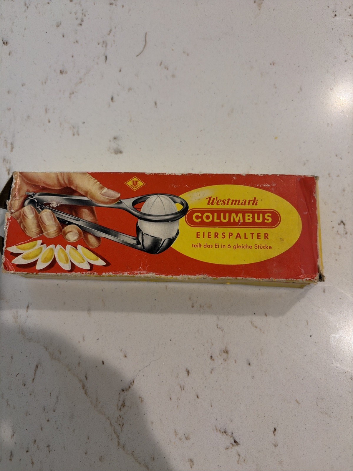 Vintage Westmark Columbus Vertical Egg Slicer Made in Germany Original Box