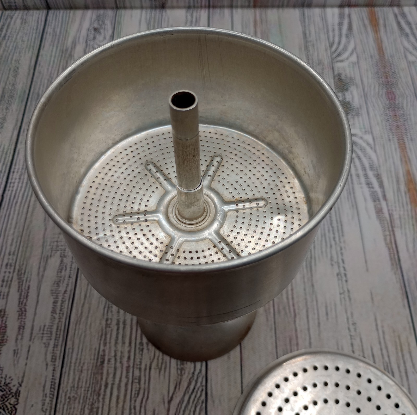 Vintage Wear-Ever 8 Cup Stove Top Aluminum Retro Coffee Pot Percolator No 3008