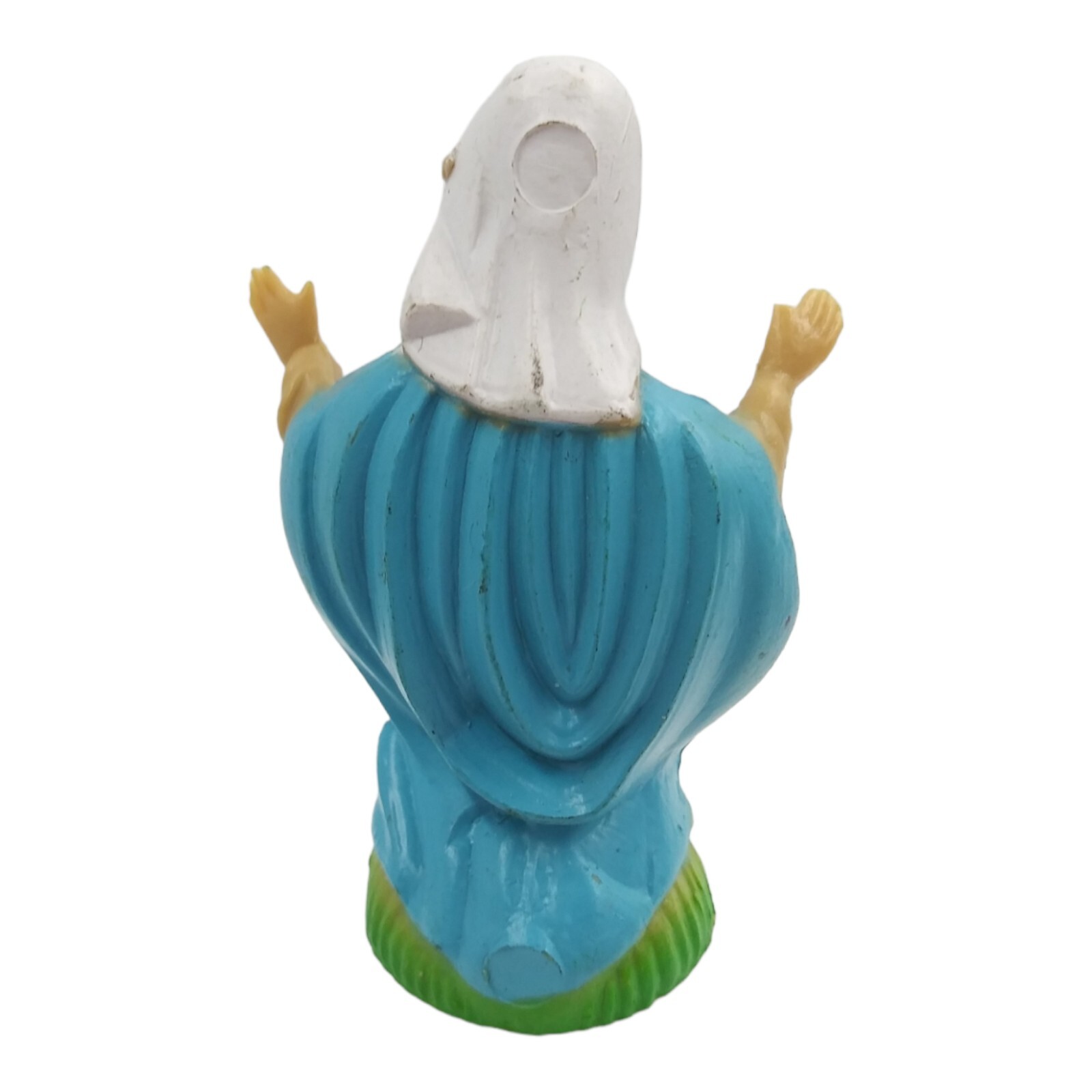 Christmas Nativity Mary Plastic Replacement Figurine Hong Kong Vintage