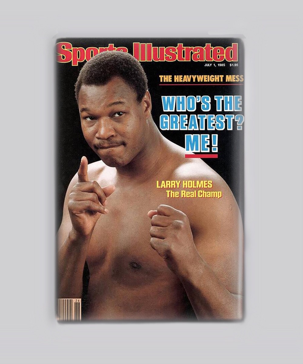 Larry Holmes Boxing Sports Illustrated 1985 2″x3″ Fridge MAGNET