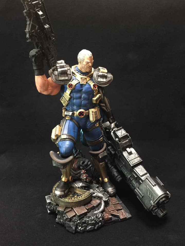 Cable Marvel Resin Sculpture Statue Model Kit Unpainted/Unassembled