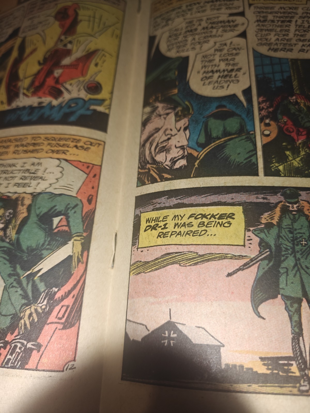 Enemy Ace #58 DC Comics Showcase Joe Kubert Silver Age 1965
