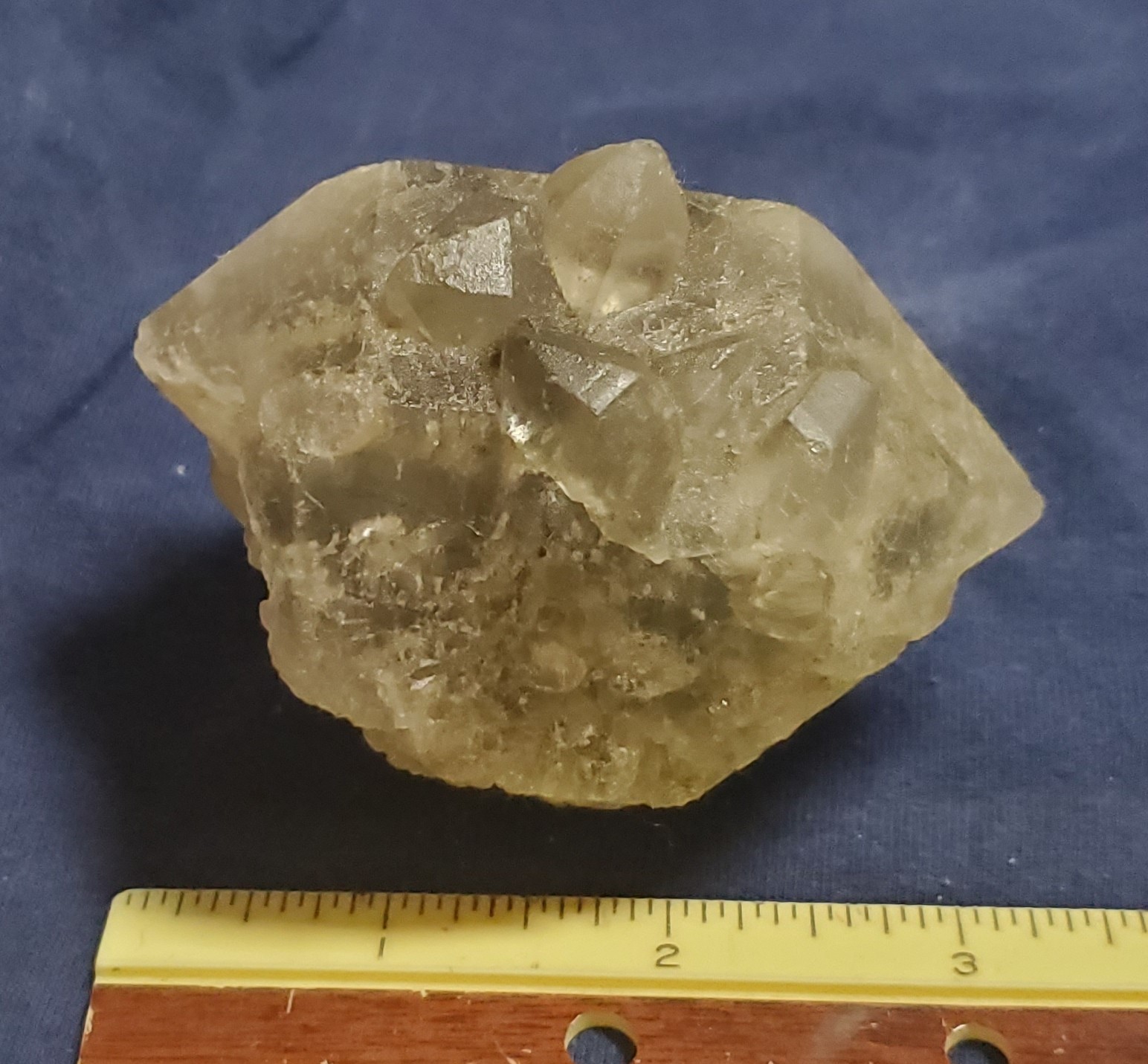 Hanksite Crystal –Searles Lake, California 10 oz. — 3 1/2 inch x 2 3/4 inch