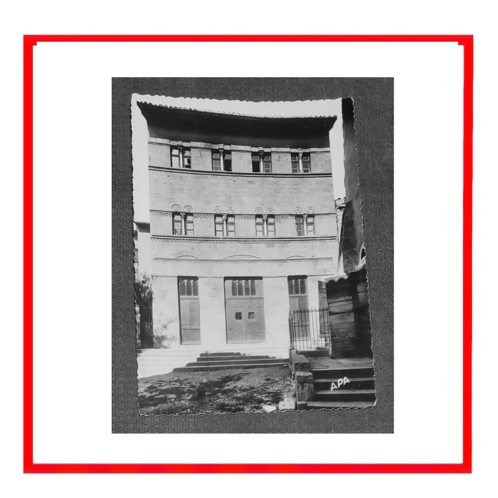1965 RPPC Postcard SA Apa Poux Albi-St.Gilles La Maison Romane France Gard Unpos