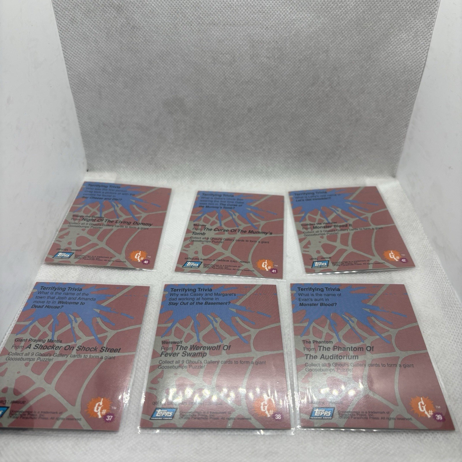1996 Topps Goosebumps 1-54 COMPLETE Set R.L Stine