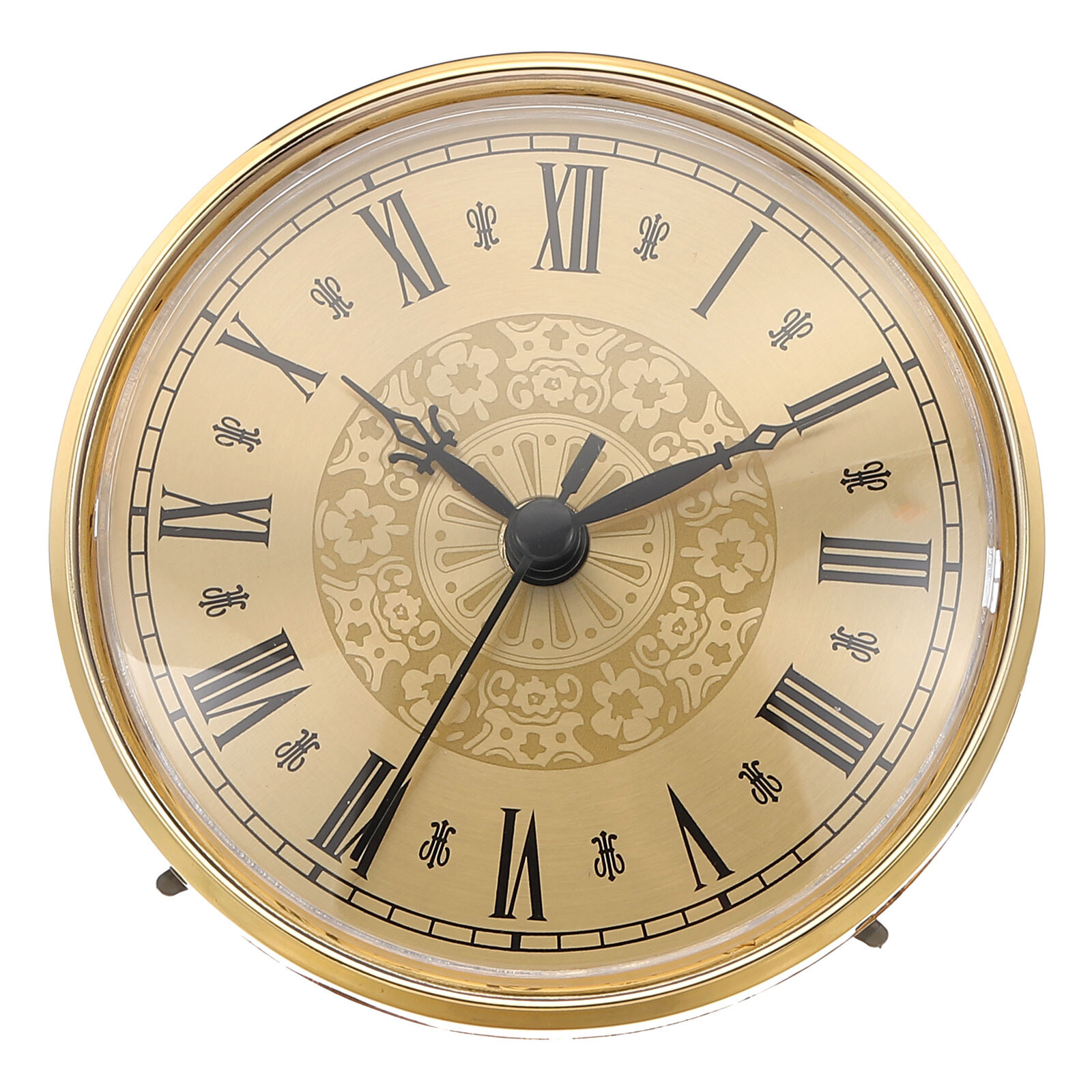 4.3″ 110mm Quartz Roman Clock Insert Fit 94mm/3.7″ Gold Style 13